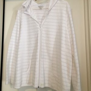 CJ Banks White Hoodie